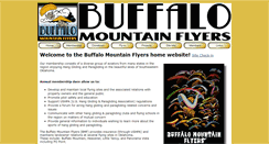 Desktop Screenshot of buffalomountainflyers.org
